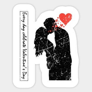 Every Day Celebrate Valentine's Day Sticker